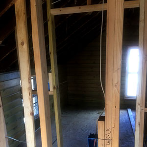 restoring attic to livable space